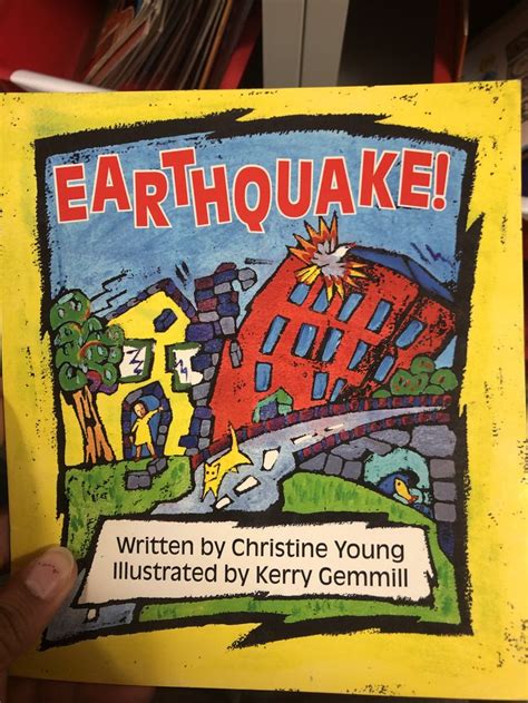 Earthquake Book Books Earthquake Childrens Books