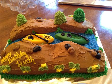 Kayak Cake Kayak Cake Charlotte Cake Celebration Cakes