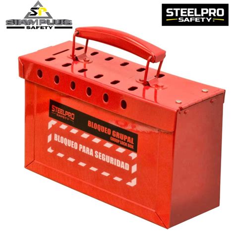 Caja De Bloqueo Grupal Steelpro Siamplus Safety