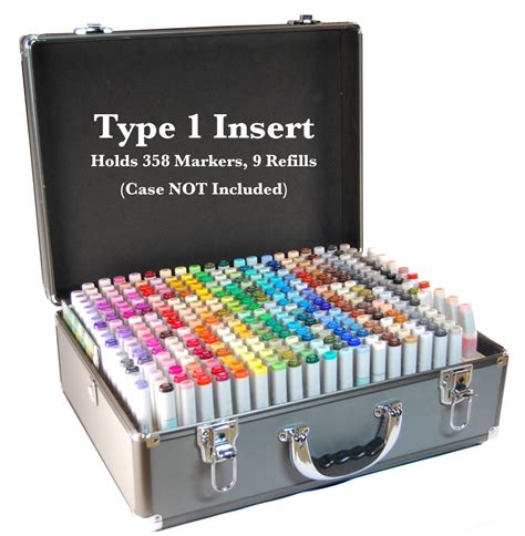 Copic Marker Storage TYPE 1 Organizer for Copic Art Carrying Case ...