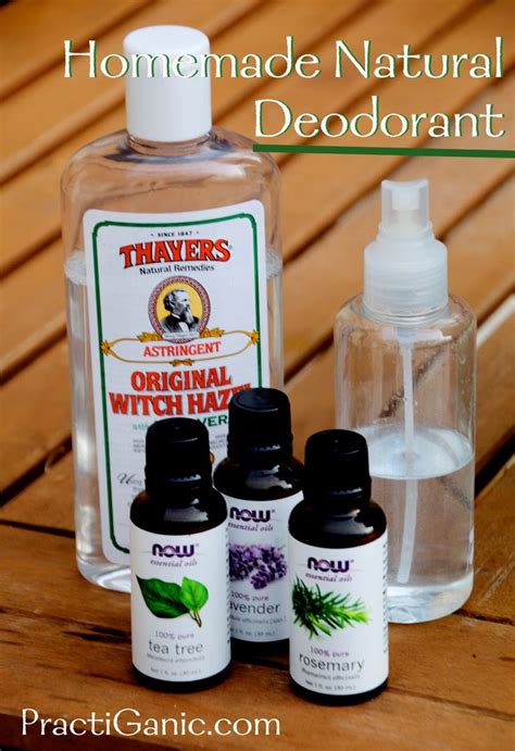 Homemade Natural Deodorant Spray In Homemade Natural Deodorant