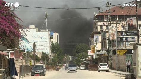 Il Raid Dell Esercito Israeliano A Jenin In Cisgiordania La Stampa