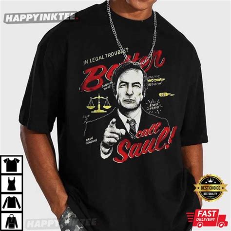 In Legal Trouble Better Call Saul Season 6 T Shirt Walmart