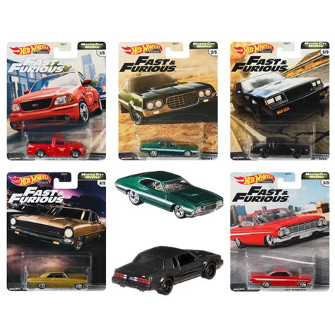 AUSWAHL Mattel GBW75 Hot Wheels Fast Furious Motor City Muscle 9 99