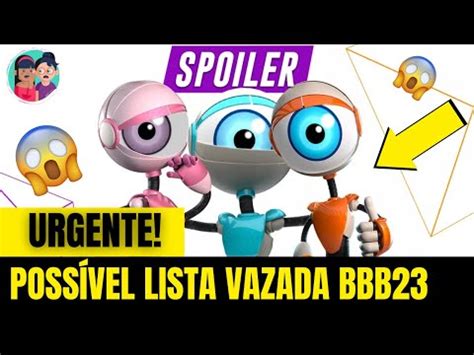 Foi Divulgada Uma Poss Vel Lista De Famosos Cotados Para O Bbb Youtube