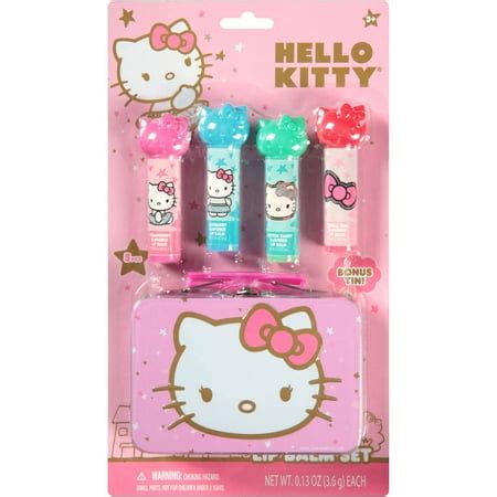 Hello Kitty Lip Balm Set, 5 pc - Walmart.com