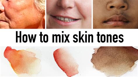 How To Mix Skin Tones In Watercolor Youtube