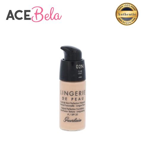 Clearance Guerlain Lingerie De Peau Foundation Spf Tester N Light Ml Unboxed