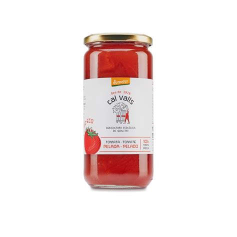 Tomate Entero Pelado CAL VALLS 660 Gr ECO