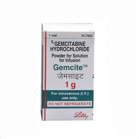 Gemcitabine Hydrochloride Gemcite G Injection Lilly Vial At Rs