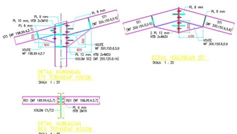 Detail Kuda Kuda Baja Wf Minimalist Home Designs