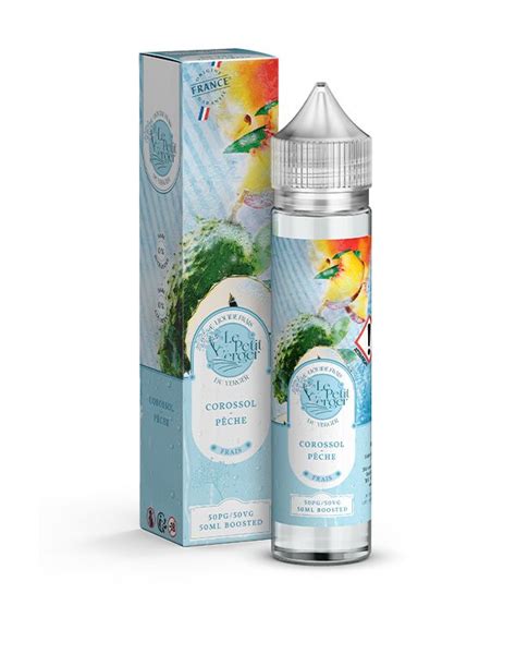 Eliquide Corossol Pêche Frais 50 ml Le petit verger SITE OFFICIEL