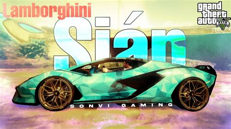 Michael Driving Lamborghini Sian Cinematic Video Gta 5 Techno Gamerz