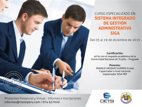 Curso Especializado En El Sistema Integrado De Gesti N Administrativa