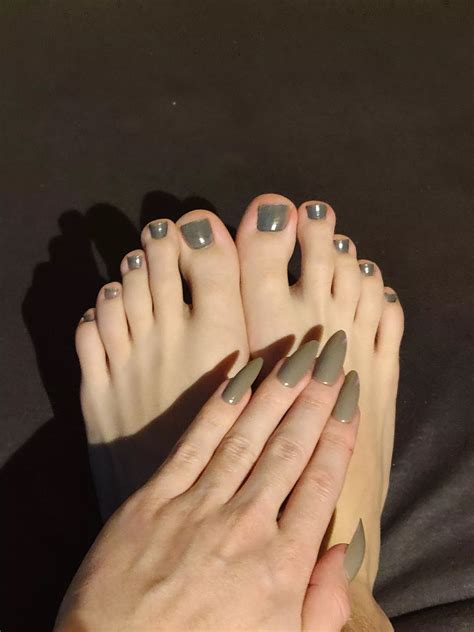 Did My Nails And Toes You Like Them Nudes TGirl Feet NUDE PICS ORG