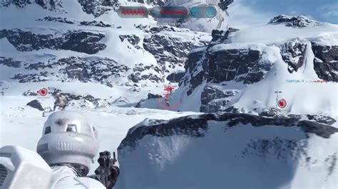 Star Wars Battlefront Walker Assault On Hoth Youtube