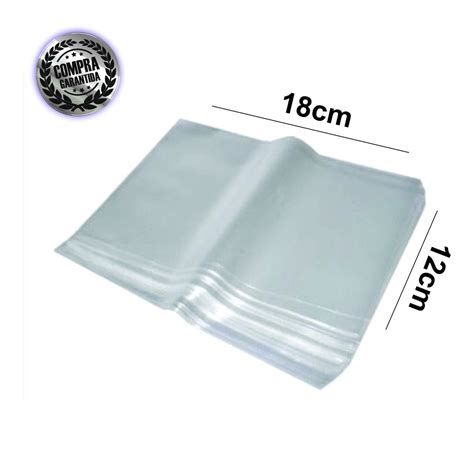 Saco Plastico Transparente Saquinho Pl Stico Pp Polipropileno