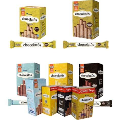 CHOCOLATOS WAFER ROLL SEMUA RASA Shopee Malaysia