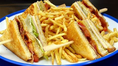 Sandwich Club Receta Clubhouse Autentico Youtube