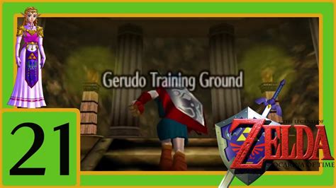 Zelda Ocarina Of Time Gerudo Training Grounds Ep 21 Billie