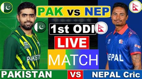 Pakistan Vs Nepal Live Scores Asia Cup Live Scores Pak Vs Nep