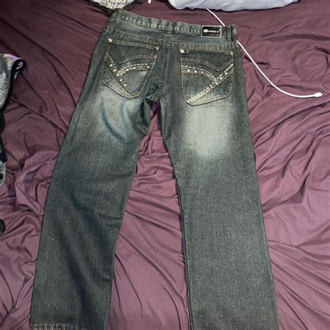 Crazyy Tuff Kemestry Jeans Baggy Asf Depop