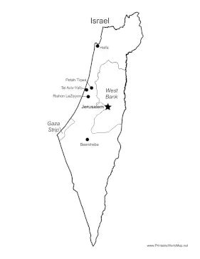 Israel Major Cities