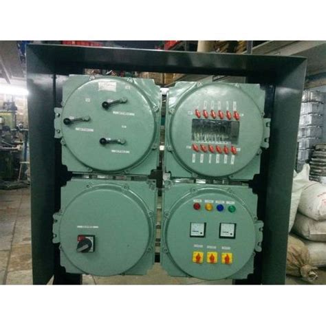 Stainless Steel Three Phase Electric Control Panel IP Rating IP44 At