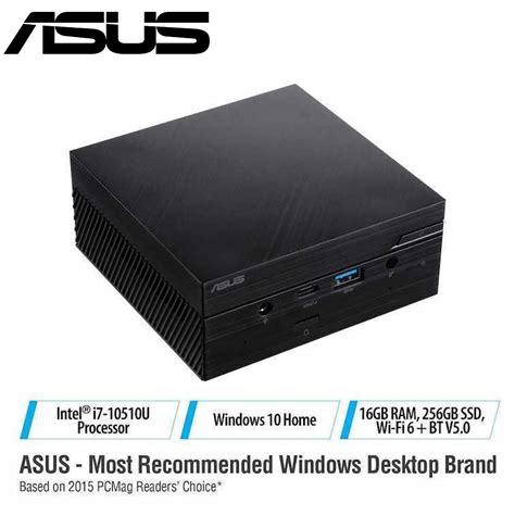 Asus Pn B Zt Mini Pc Intel Core I U Gbx Pcie Gb