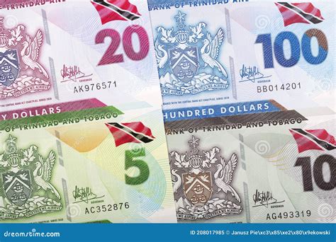 Trinidad Tobago Banknotes Stock Photos Free Royalty Free Stock