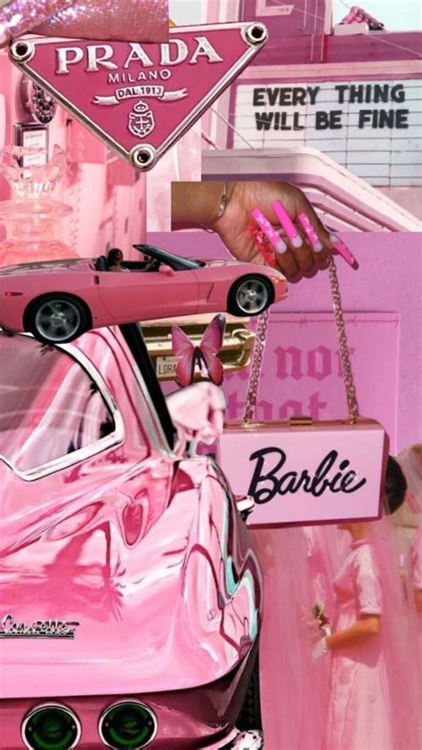 Download Pink Barbie Aesthetic Collage Wallpaper