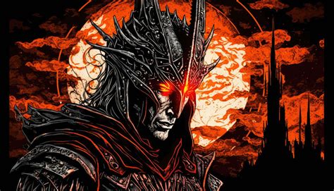 Sauron Desktop wallpapers |2| (AI art) by 3D1viner on DeviantArt