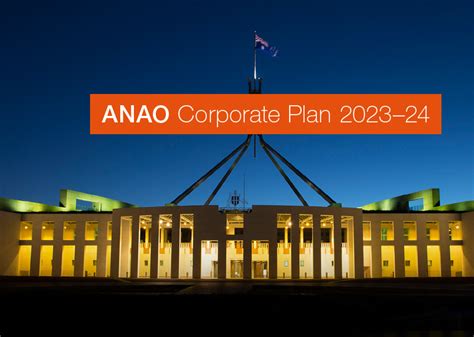 Corporate Publications Australian National Audit Office Anao