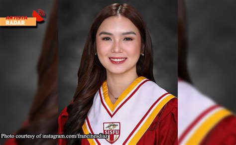 Francine Diaz Ibinida Then And Now Graduation Photos