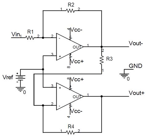 Diagrama Esquem Tico Del Amplificador Diferencial Se Utilizaron Dos