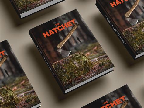 Book Cover :: The Hatchet by Jacob Ziech for LLT Group on Dribbble