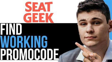 HOW TO FIND WORKING PROMOCODES SEATGEEK 2023 BEST WAY 2024 YouTube