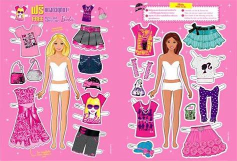 Dibujos De Barbie Para Recortar Y Vestir