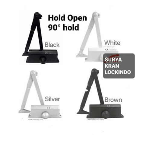 Jual Door Closer Dekkson Dekson DCL 300 Hold Open HO Black Hitam BK