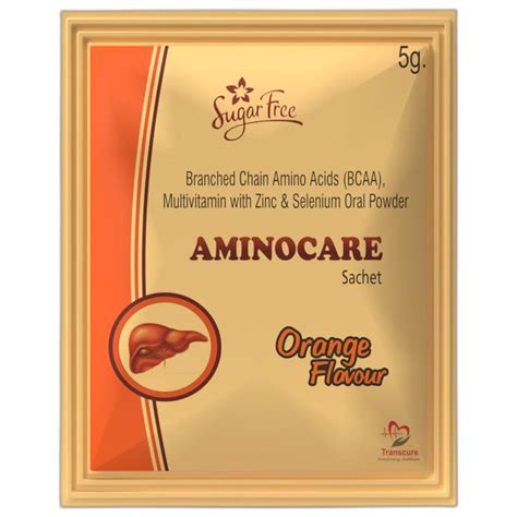 Aminocare Sugar Free Orange Powder 5 Gm Uses Side Effects Price