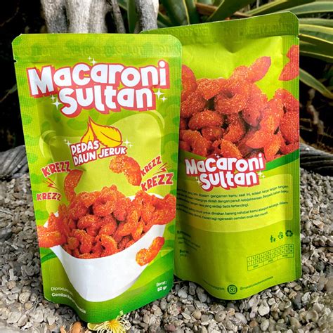 Jual Macaroni Sultan Cemilan Pedas Cemilan Makaroni Makaroni Renyah