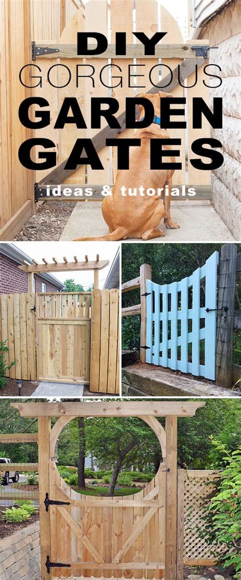 Gorgeous DIY Garden Gate Ideas Projects The Garden Glove