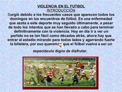 Violencia En El Futbol