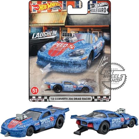 Jual Hot Wheels Corvette Z Drag Racer Boulevard Shopee Indonesia