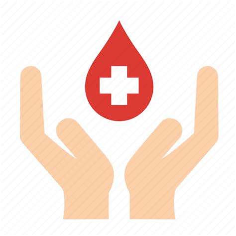 Blood Donation Drop Charity Transfusion Health Healthcare Icon