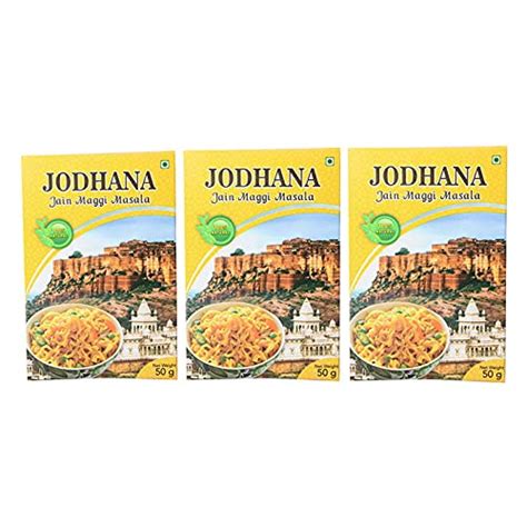 Jodhana Jain Maggi Masala Combo 50g Pack Of 3 Amazon In Grocery