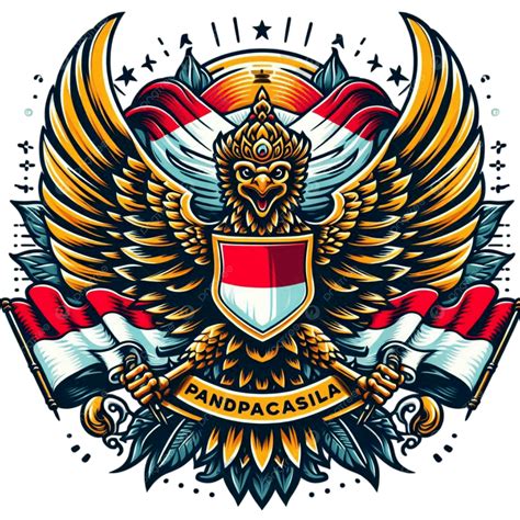 garuda pancasila vector art