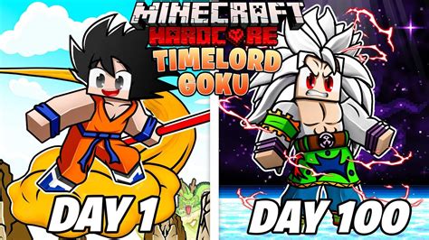 I Played Minecraft Dragon Block C As Timelord Goku For Days This