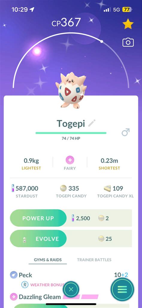 Hatch of the day(shiny Togepi) | Pokemon GO Amino