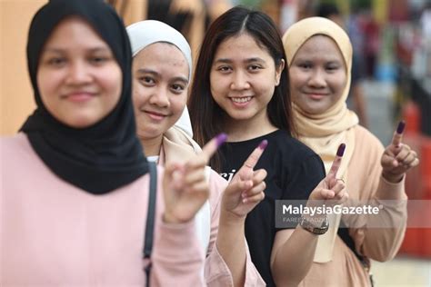 Lima Negeri Catat Peratusan Keluar Mengundi Lebih Peratus Setakat